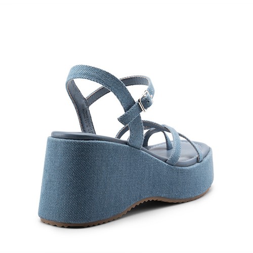 Dream Pairs Women Wedges Sandals Platform Square Toe Summer Beach Walking Sandal - Picture 25 of 38