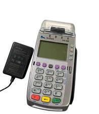 Verifone VX 520 Credit Card Terminal Machine w/Printer Untested READ