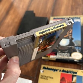 Nobunaga's Ambition (NES, 1989) CIB Complete Box w/ Reg Card