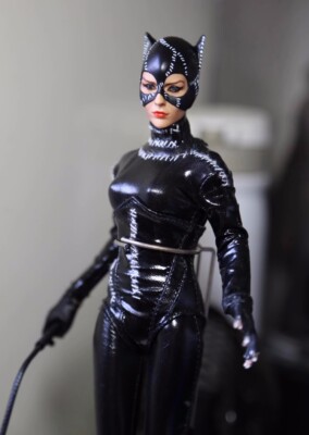 New 1/6 Catwoman Michelle Pfeiffer Female Figure Doll Model