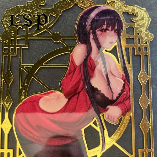 Goddess Story Gold METAL Card - Maiden Party - Serial Number #/200! Yor Spy X - Picture 3 of 6