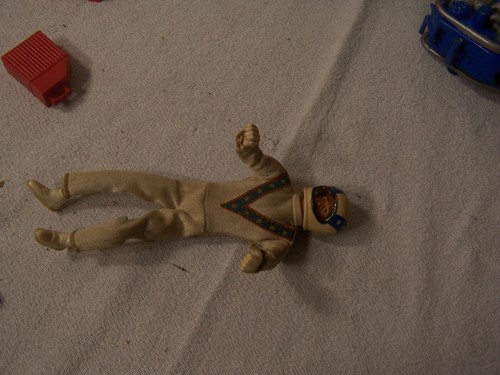 EVEL KNIEVEL SCRAMBLE VAN mit Figur Chopper Zubehör - Bild 5 von 13