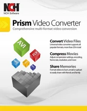Prism Plus Video Converter convert AVI MPG4 for Windows