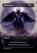 Damnation - High Quality Altered Art Custom Cards