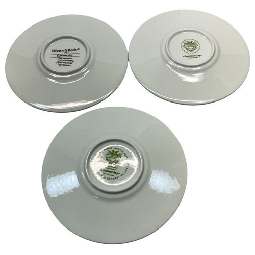 Villeroy und Boch Summerday Teetassen mit Untertassen 3 Stück Vintage Blumen 70er - Bild 6 von 13