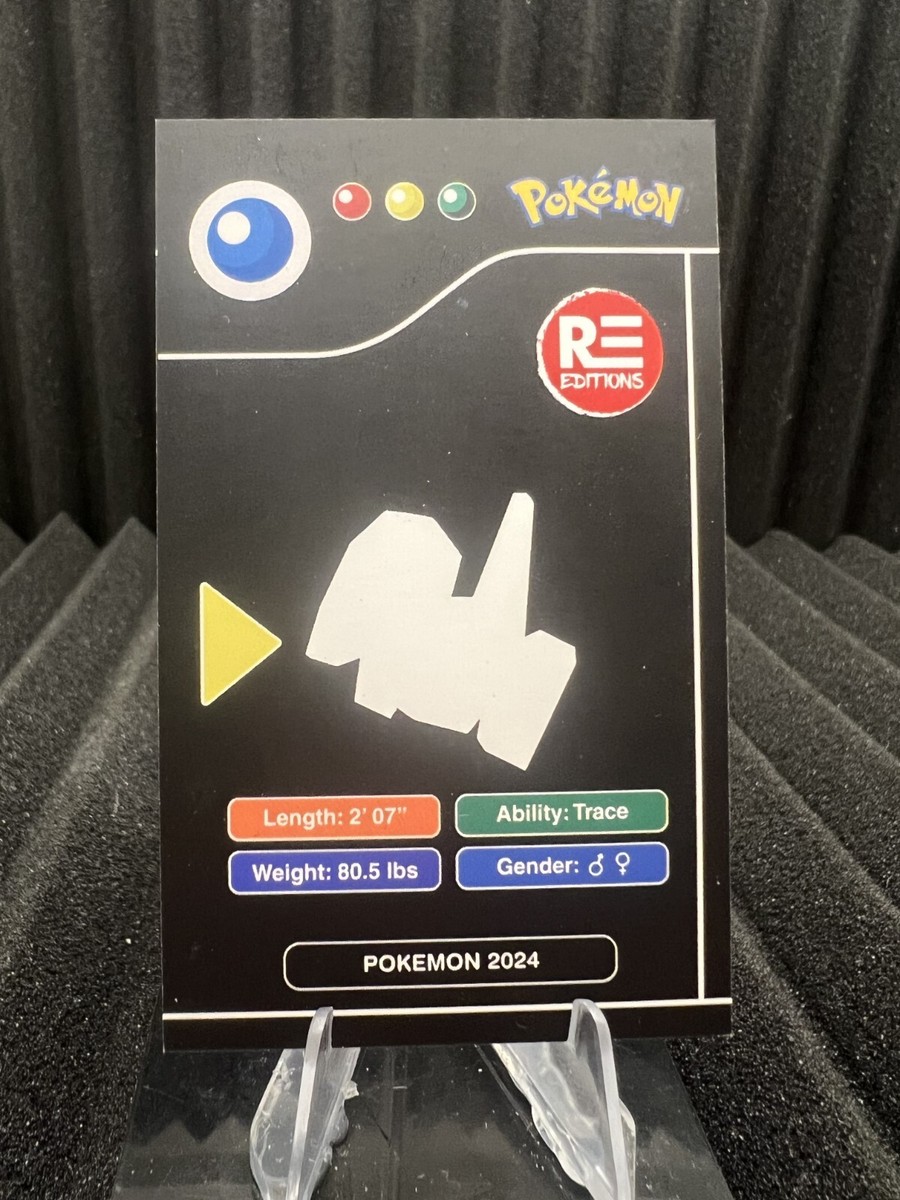 Porygon #137 - Pokedex Black Kanto 2024 - Pokemon Card NM | eBay