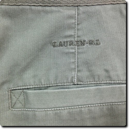 Lauren - Ralph Lauren Hose grün Baumwolle 8 - Bild 4 von 6