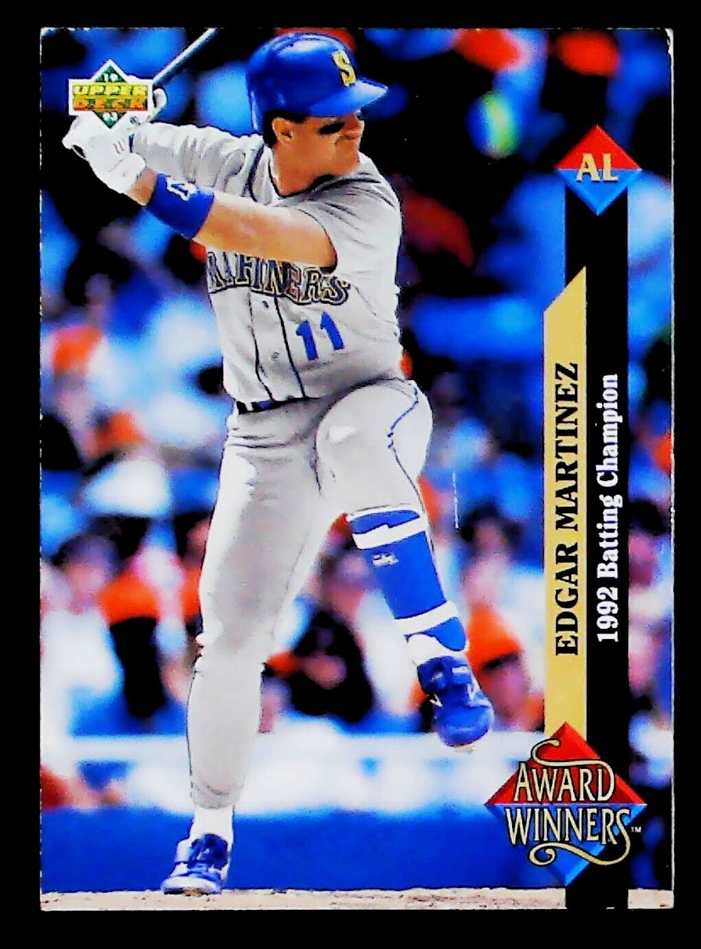 Edgar Martinez 1993 Upper Deck Award Winners #495 Mariners