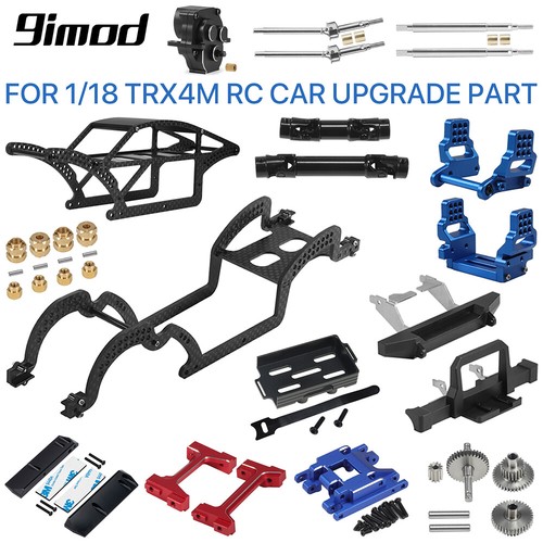 9IMOD Servo Arm/Chassis Links/Getriebe Getriebe für 1/18 TRX4M RC Car Upgrade