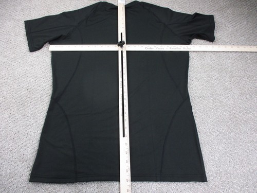 Tesla Activewear Shirt Adult Extra Large Black Fitted Stretch Sports Running NEW - Picture 6 of 11