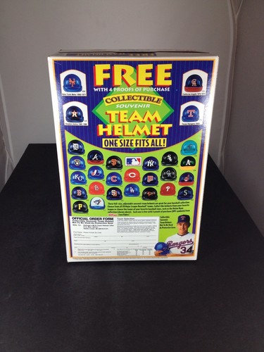 1991 Nolan Ryan Texas Rangers MLB Empty Kellogg's 18 OZ Cereal, One Owner MINT - Bild 2 von 6