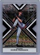 2016 Panini Elite Extra Edition #81 Chris Paddack Status Die Cut Black #/99