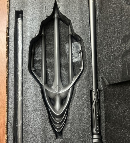 Trident Aquaman 1:1 Steel Alloy 210cm Replica Model Silver Collection Toy Boxed - Picture 2 of 12