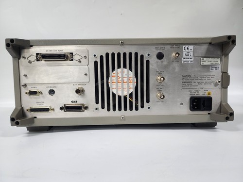 HP/Agilent E5100A Network Analyzer 10kHz to 300MHz, RF OUT 1, 2 / R, A, channels - Picture 18 of 20