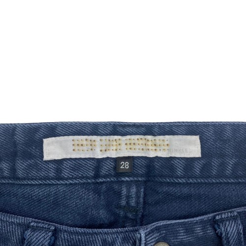 Rip Van Winkle Jeans Boot Cut Button Fly Womens Size 28 X 32 Dark Wash Denim - Picture 9 of 11