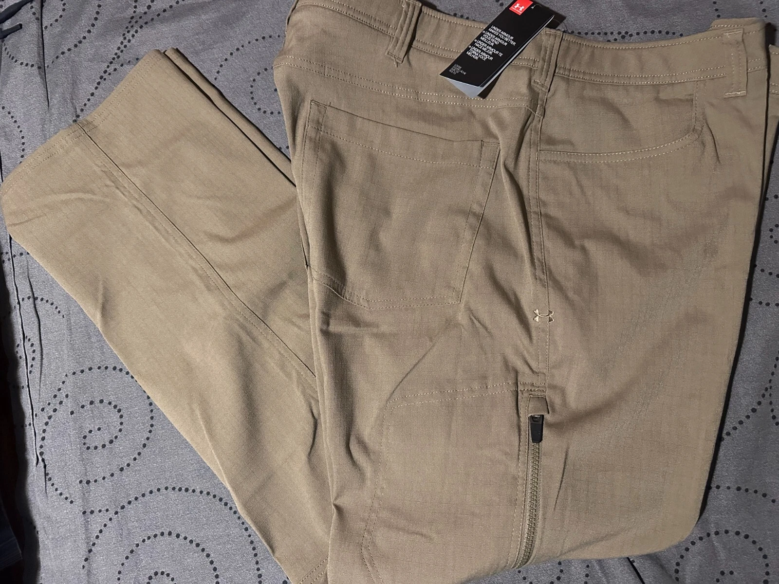 UNDER ARMOUR STORM ENDURO SEMI CARGO PANTS SIZE 42 X 34 MEN NWT $75.00