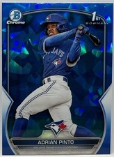 2023 Bowman Chrome Sapphire Adrian Pinto 1st Toronto Blue Jays #BCP-250