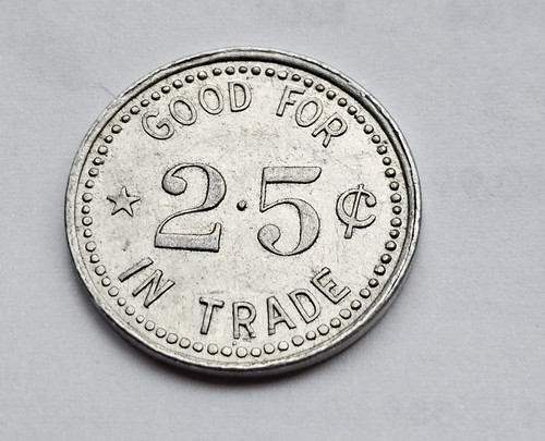 TM Bru Smoke House Forks, WA Aluminum Good for Token (1458) - Picture 2 of 2