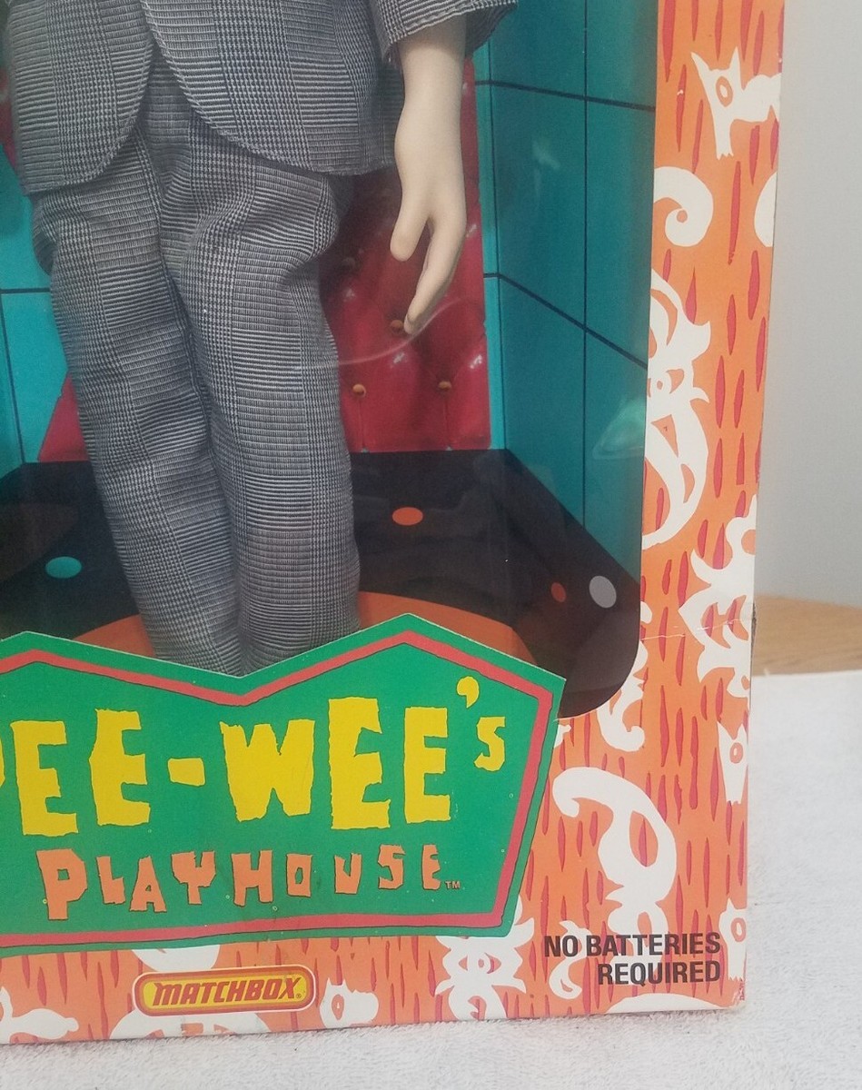 Pee-Wee Herman Doll 18” Talking Pull String NEW OLD STOCK in Pee-Wee Herman Doll 18” Talking Pull String NEW OLD STOCK in
