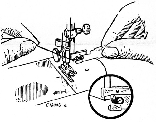 SINGER SIMANCO 121632 Nähmaschine Nadeleinfädler Einsteckwerkzeug Vintage - Bild 6 von 7