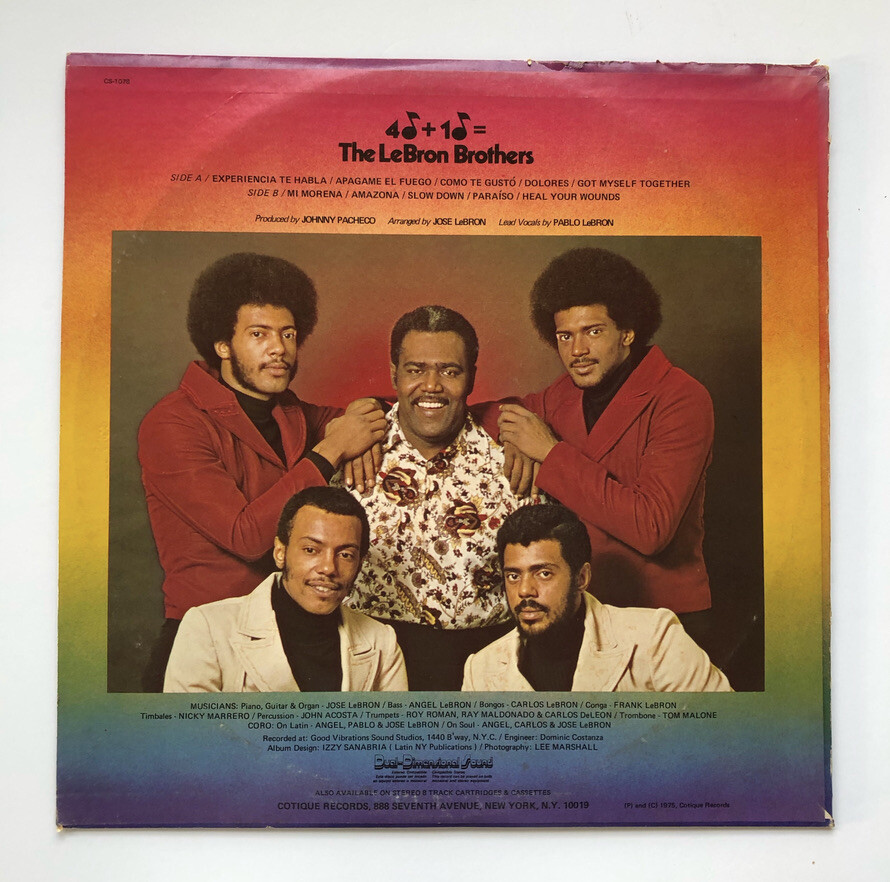米LP　 LEBRON BROTHERS HOT STUFF T Lebron Brothers – Hot Stuff – Vinyl (LP, Album), 1981