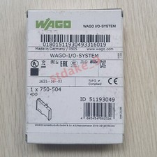 New WAGO 750-504 4-Channel Digital Output PLC Module Free Shipping 1PC