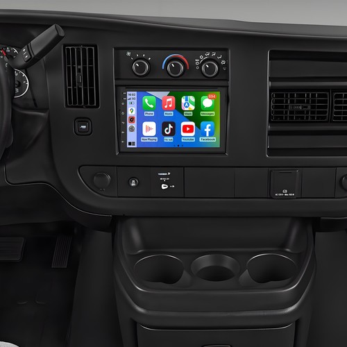 For Chevrolet Express 2008-2024 Apple Carplay Android 13 Car Stereo Radio GPS BT - Picture 4 of 24