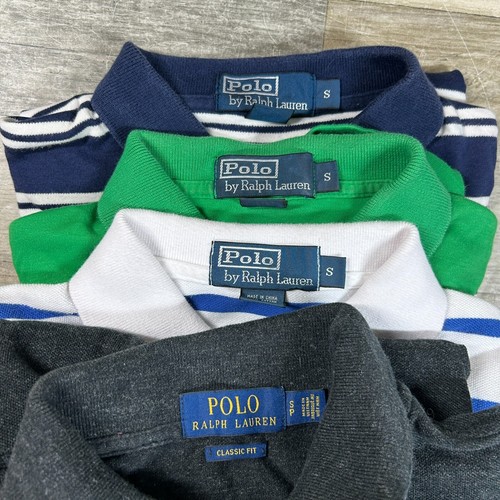 Polo Ralph Lauren Shirt Men's Small Classic Fit Preppy Casual Lot of 4 - Picture 2 of 10