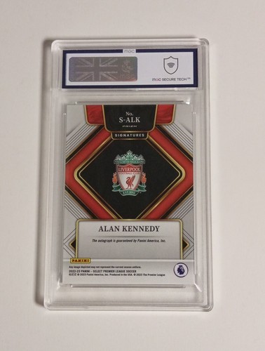Alan Kennedy Auto Panini Select Premier League SILVER Liverpool MGC 9 2022-23 - Picture 5 of 7