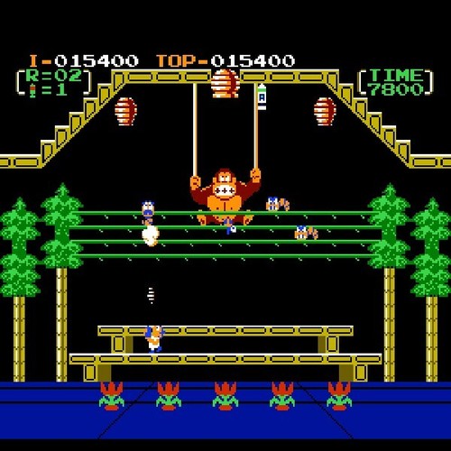 USED: Donkey Kong 1 Jr. 3 & Math Bundle Set Nintendo Famicom NES Japan Tested - Picture 4 of 16