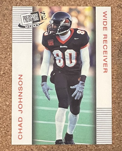 2001 Press Pass SE #30 Chad Johnson Oregon State Beavers Football Card - Picture 1 of 2