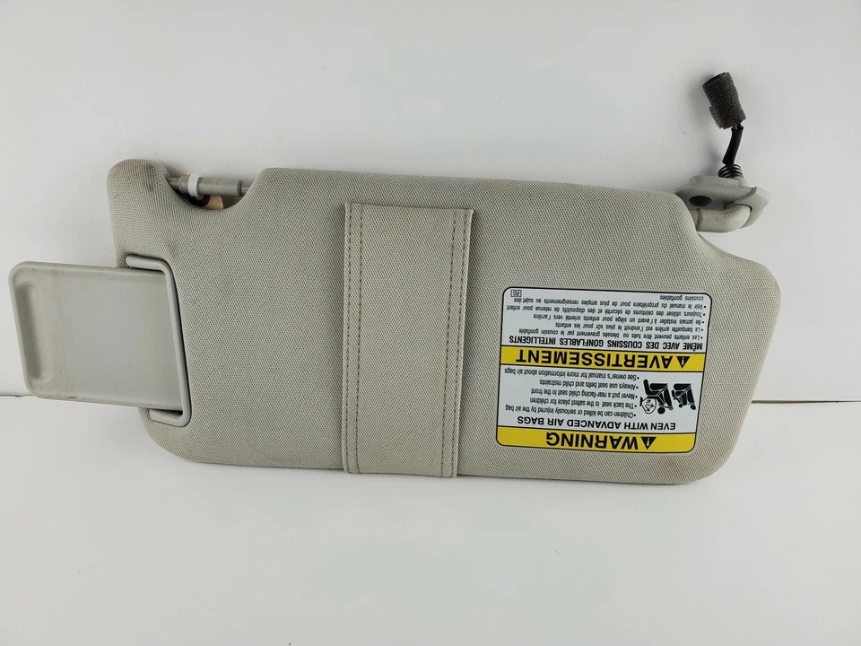 2010-2014 Subaru Legacy Sun Visor Shade Driver Left Car Sun Visors OEM - Image 3 of 4