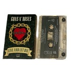 Guns N' Roses Live and Let Die Cassette Single, Live and LP Version