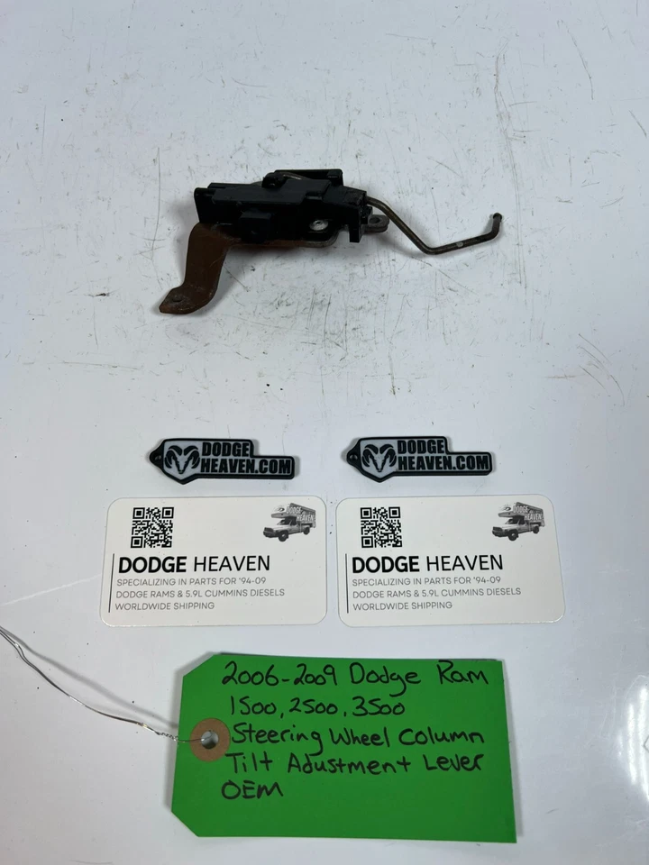 Palanca de ajuste de inclinación de columna del volante Dodge Ram 1500-3500 2006-2009 fabricante de equipos originales Foto 2 de 4