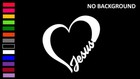 JESUS HEART, RELIGION, CHRIST, LOVE, Decal Stickers for Cars, Tablets, Laptops