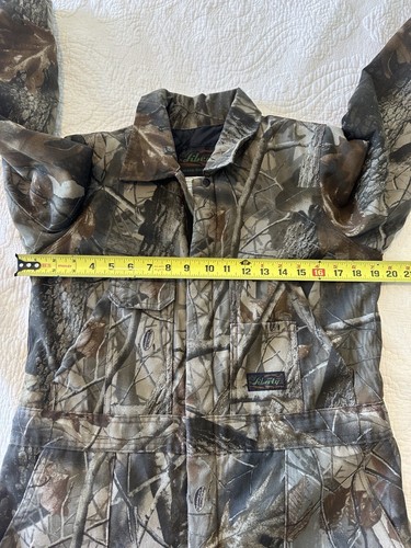 Youth 14 Reg LIBERTY Outdoors Hunting Insulated Realtree Camo Coveralls USA MADE - Picture 8 of 9