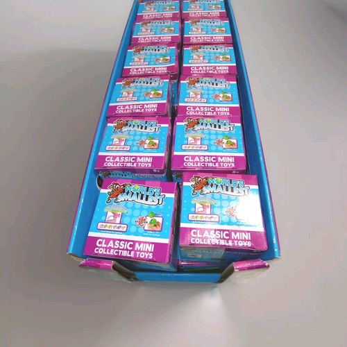 Mini Juguetes Coleccionables Clásicos Más Pequeños del Mundo Lote 24 Nuevos Regalos de Navidad Sellados! - Imagen 3 de 7