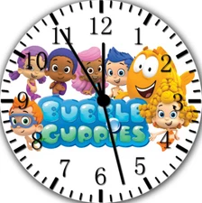 Bubble Guppies Frameless Borderless Wall Clock Nice For Gifts or Decor E299