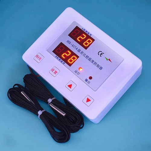Solar Temperature Controller Hot Water Return Circulation Thermostat Meter - Picture 3 of 18