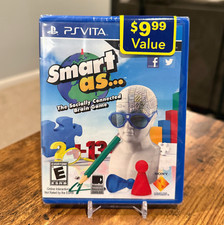Smart As... (Sony PlayStation PS Vita, 2012) Brand New Factory Sealed, Fast Ship