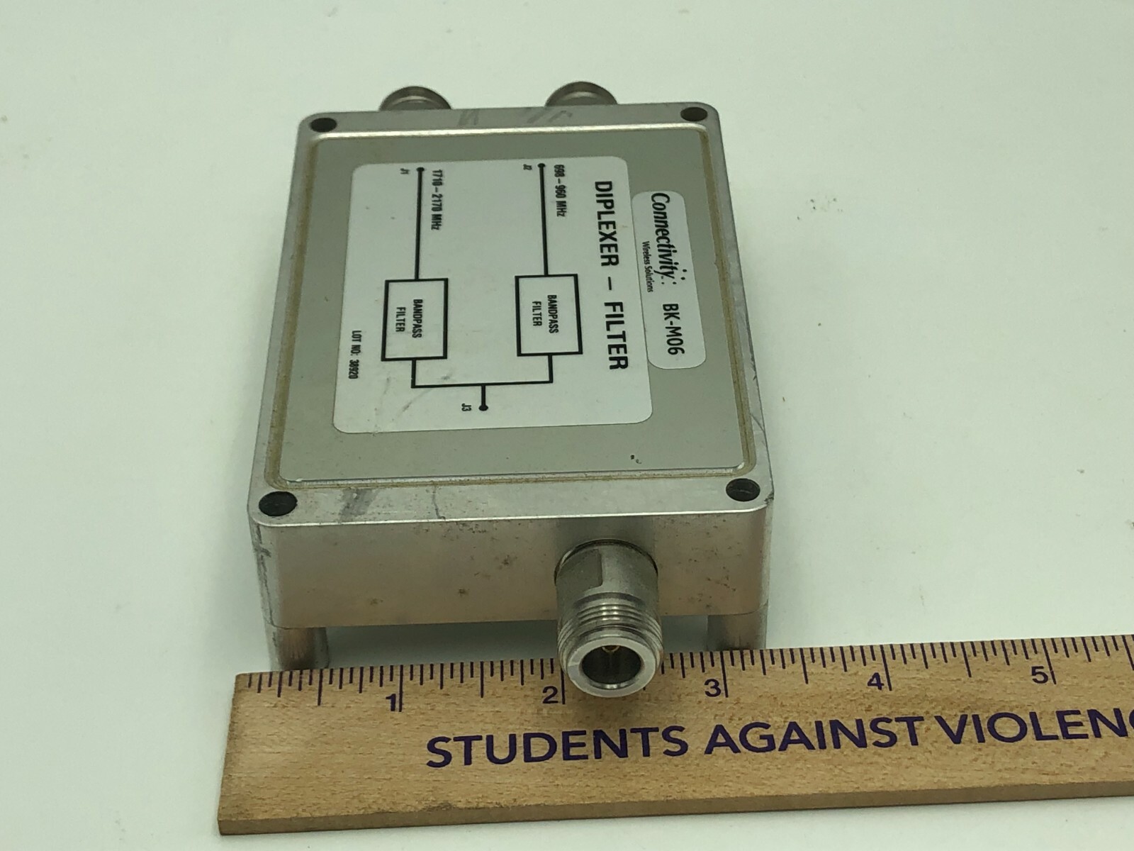 Wireless Solutions BK-M06 Diplexer Filter Band Pass 698-960MHz 1710-2170MHz Tania super specjalna cena