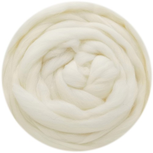 3.5oz Super Soft Natural Wool Roving 21 Micron Needle Felting Fiber Spinning - Picture 6 of 43