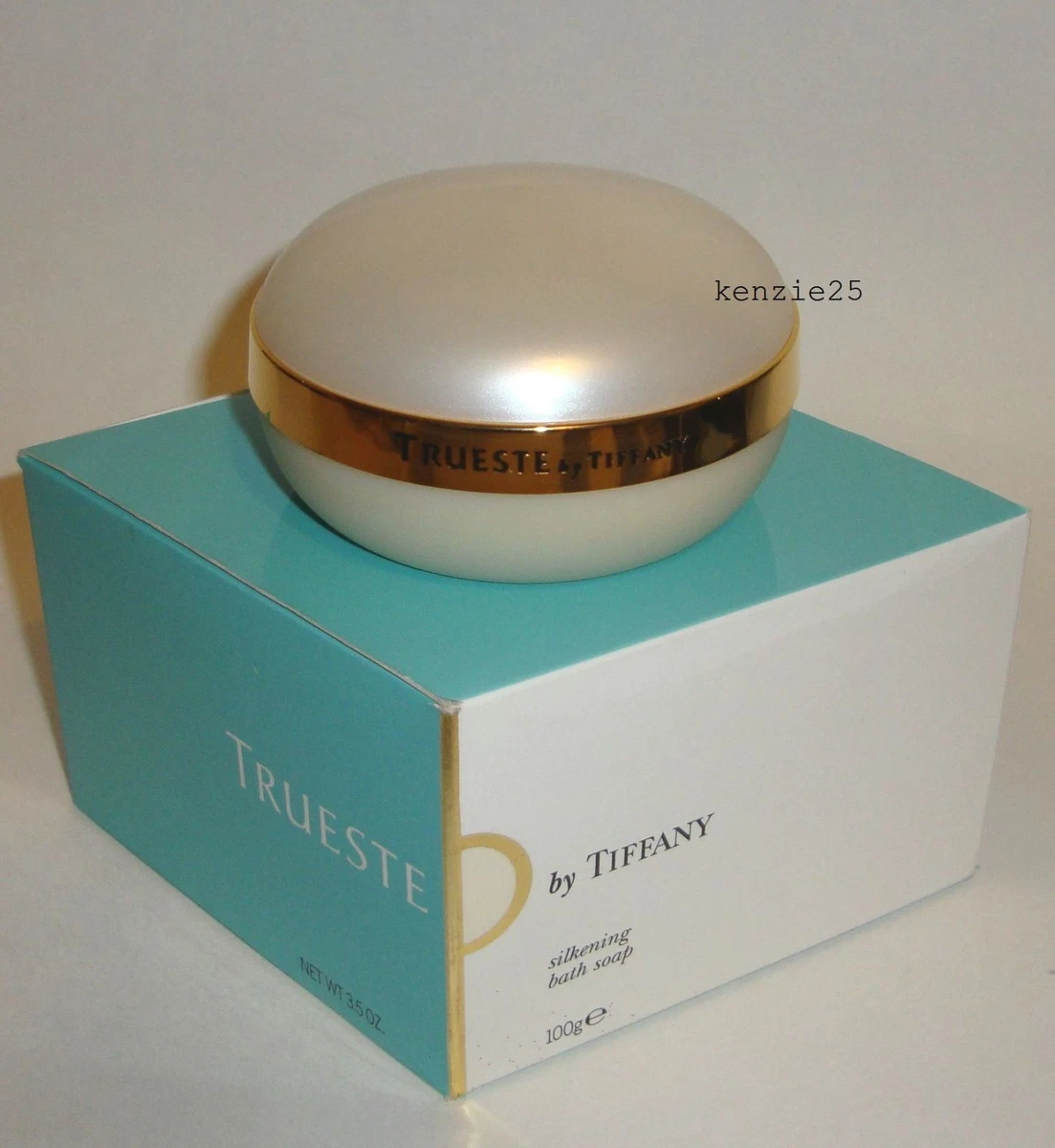TIFFANY TRUESTE FOR HER PERFUME'D SILKENING BATH SOAP WITH