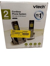 VTech CS6919-2 Cordless Phone w/Caller ID/Call Waiting DECT 6.0 2 Handset New OB