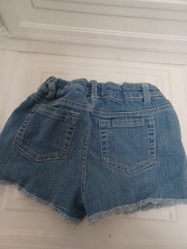 Circo Soft Denim Cutoff Shorts Girls Size S/p Flag Stars Stripes Red White Blue - Picture 4 of 6