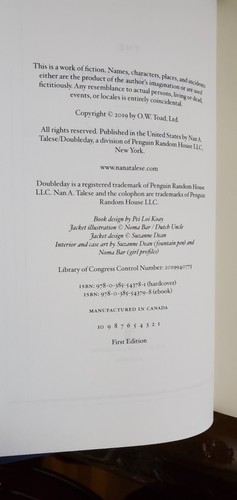 Testaments By Margaret Atwood 1st/1st Edition 2019 - Picture 8 of 8
