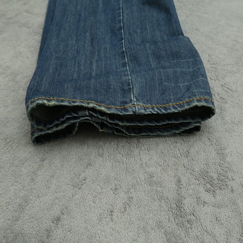 Flypaper Jeans Mens Size 38x32 Blue Relaxed Straight Cotton Denim Flap Pockets - Bild 10 von 16