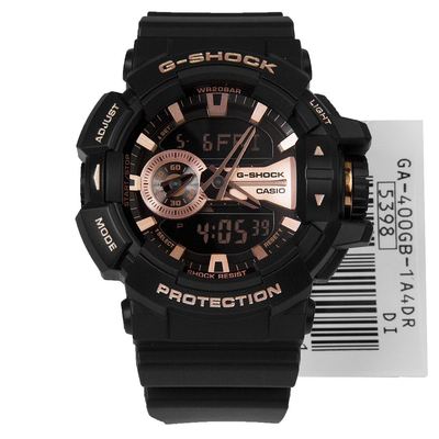 NEW CASIO MENS G SHOCK ROSE GOLD WATCH OVERSIZE XL GA 400GB 1A4 RRP 169 eBay