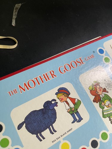 Juego de mesa Mother Goose 1971 vintage raro con etiqueta original - TOYS R US - - Imagen 9 de 15