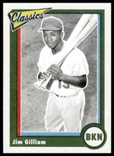 2023 Panini Chronicles #20 Jim Gilliam Classics Brooklyn Dodgers Baseball